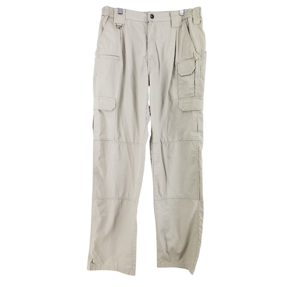 5.11 Tactical Utility Pants Mens Size 34x34 Tan Ripstop Gusseted